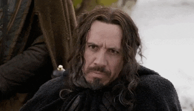A firm no from Kaamelott to express disagreement.