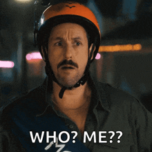 Who, me?